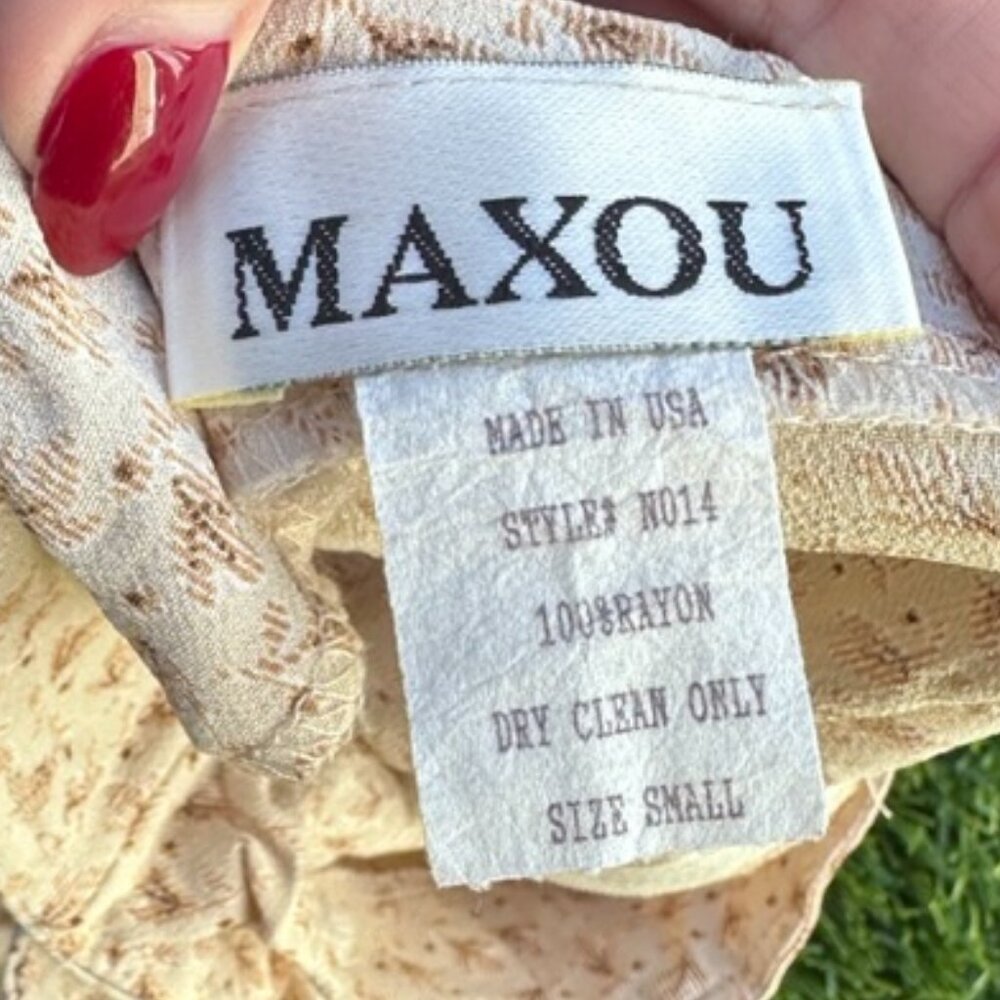 Vintage Maxou 90s Mini Skort Patterned – XS - Picture 7 of 7